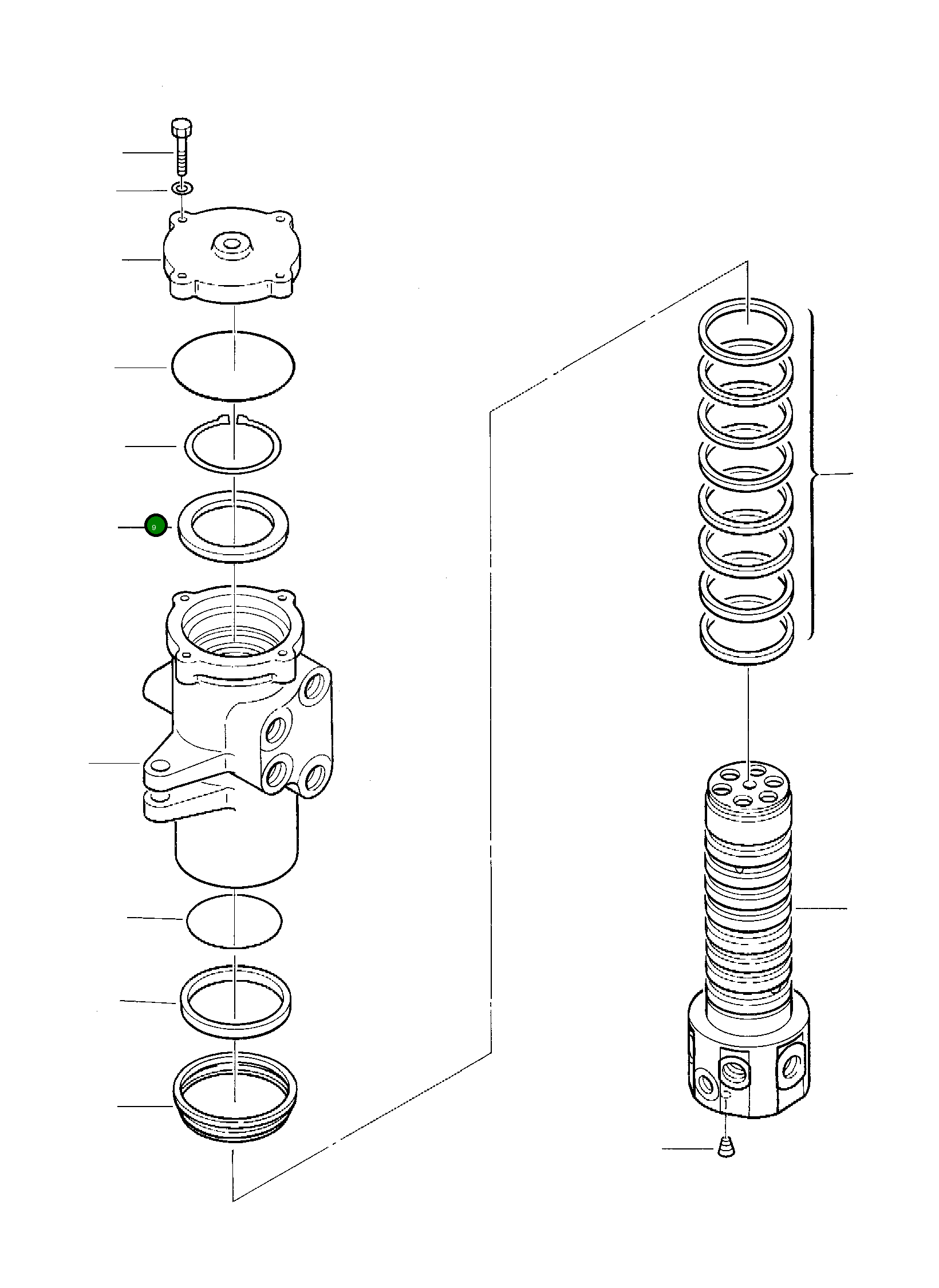 Кольцо 200150628 Komatsu