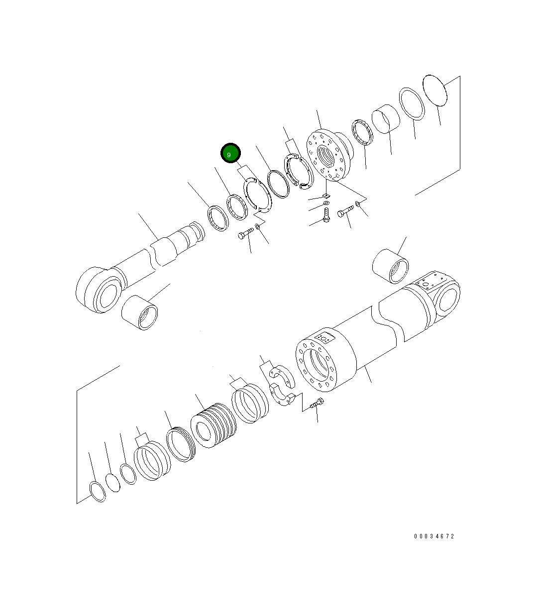Крышка 707-88-04750 Komatsu