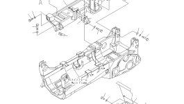 Крышка 19M-54-15390 Komatsu