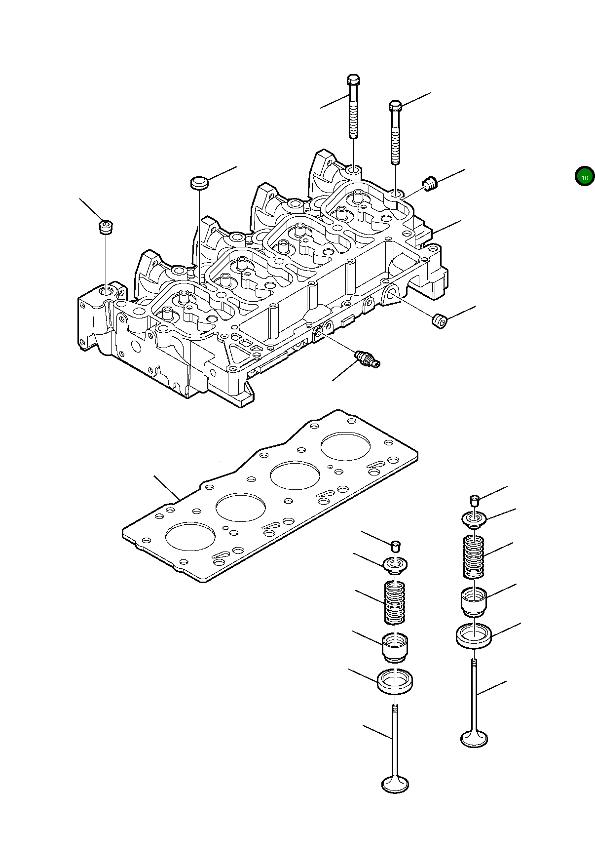 Болт EA4892861 Komatsu