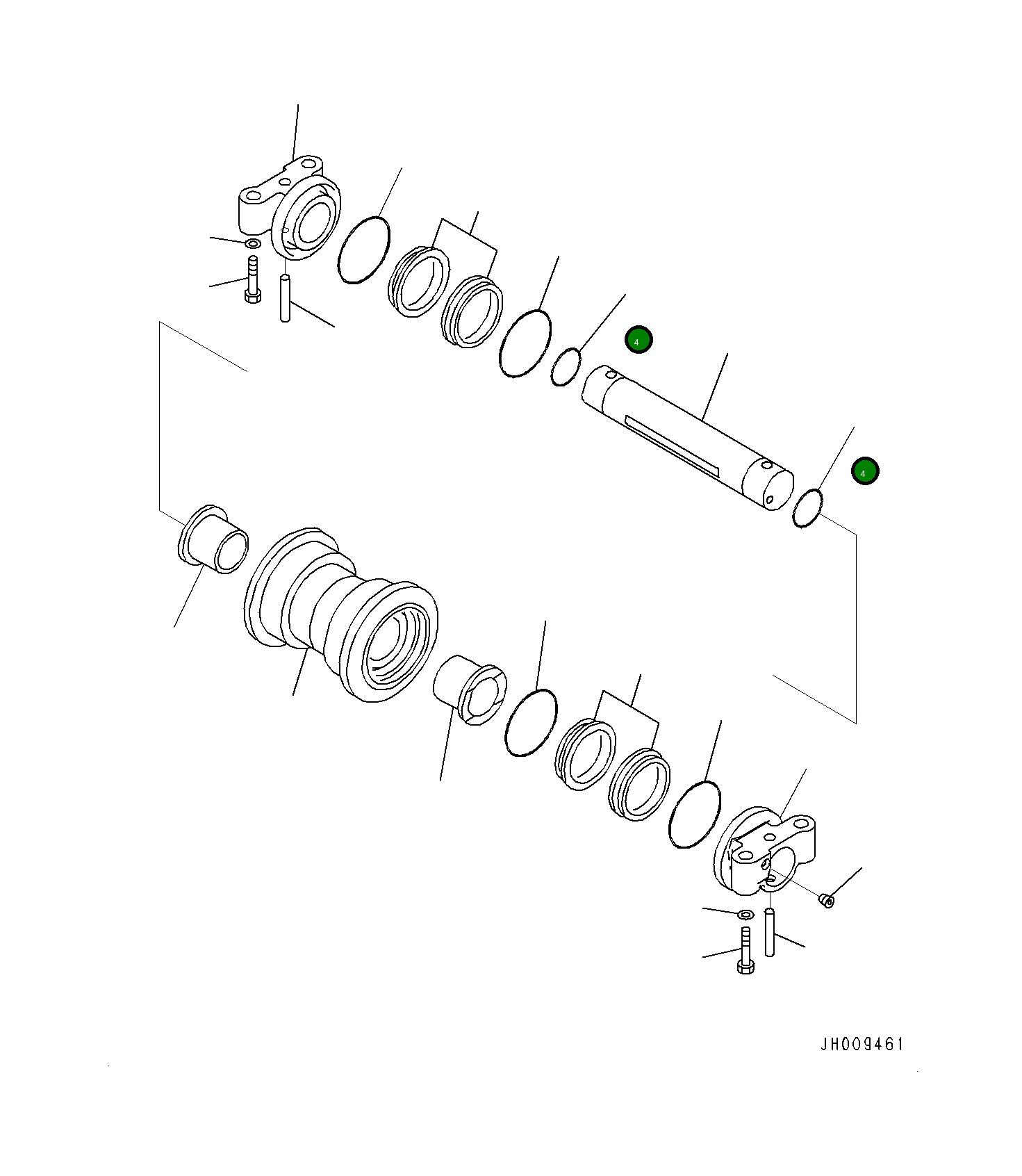 Кольцо уплотнительное (O-Ring) 20Y3013170 Komatsu