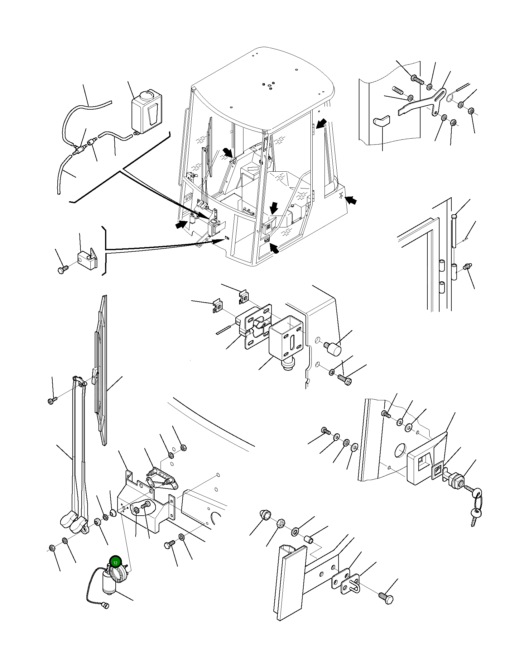 Крышка 816214424  Komatsu