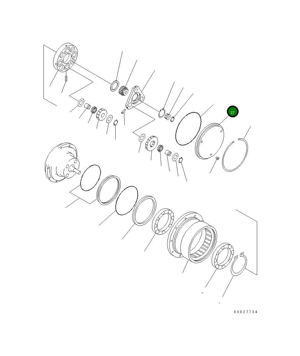 Крышка 20N-60-42210 Komatsu