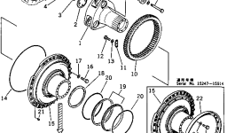 Крышка 195-27-31810 Komatsu