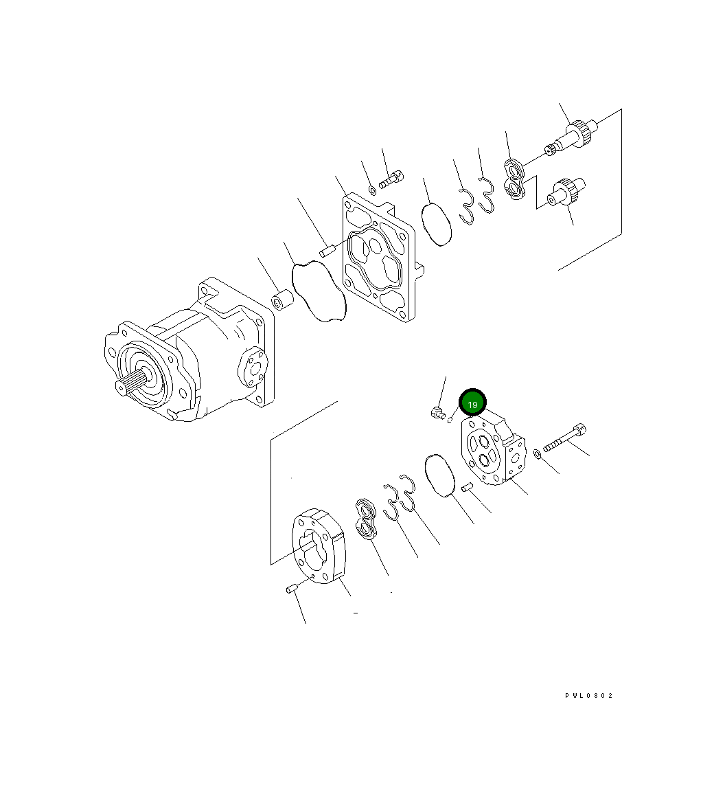 Кольцо уплотнительное (O-Ring) 705-40-81590  Komatsu