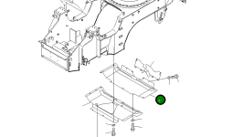 Крышка 21J-54-11847 Komatsu