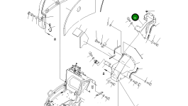 Крышка 22U-54-17300 Komatsu