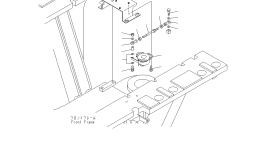 Крышка 23B-06-44381 Komatsu