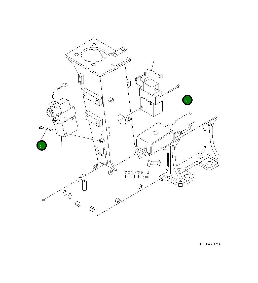 Болт 01252-60870 Komatsu