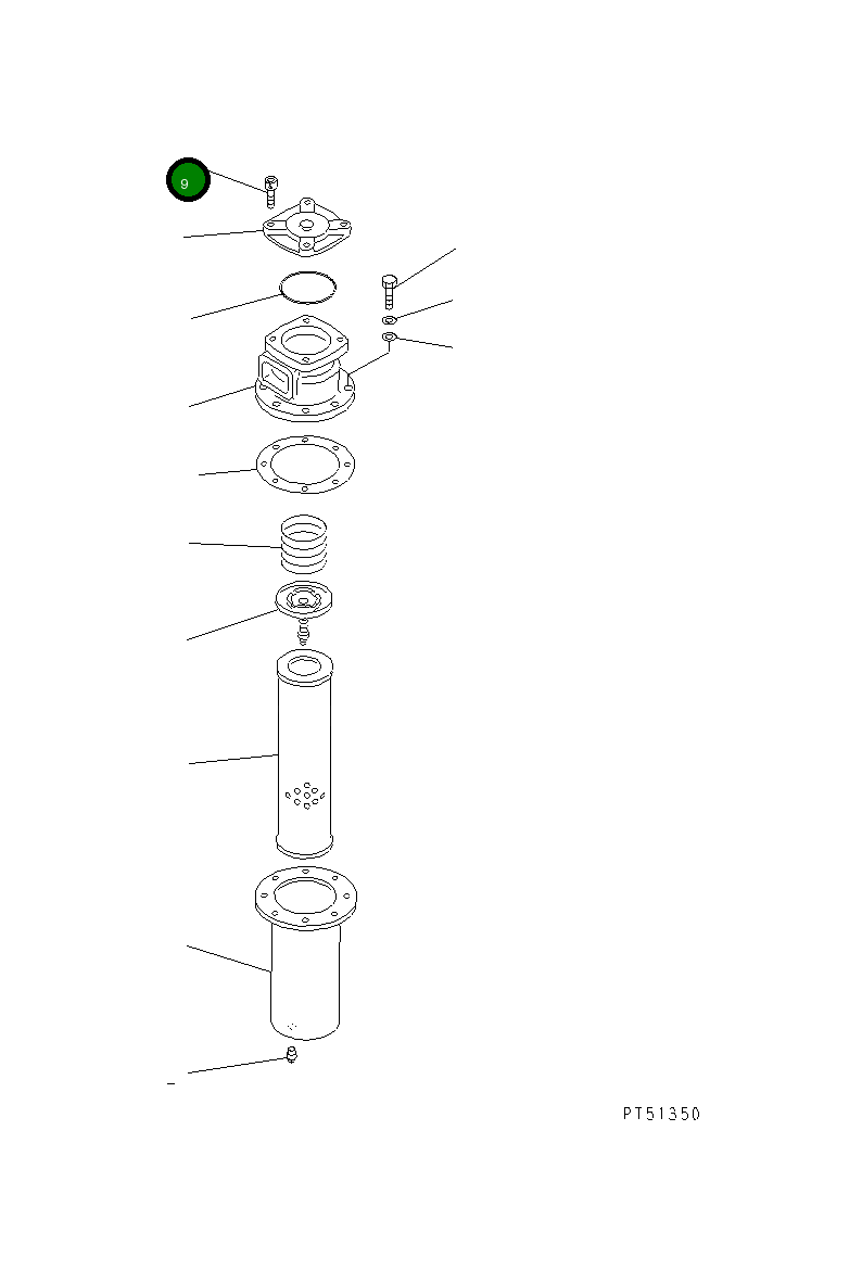 Болт 262-60-22270 Komatsu
