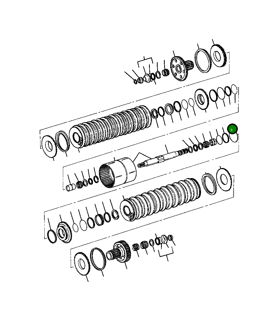 Кольцо уплотнительное (O-Ring) 931 266 C1  Komatsu