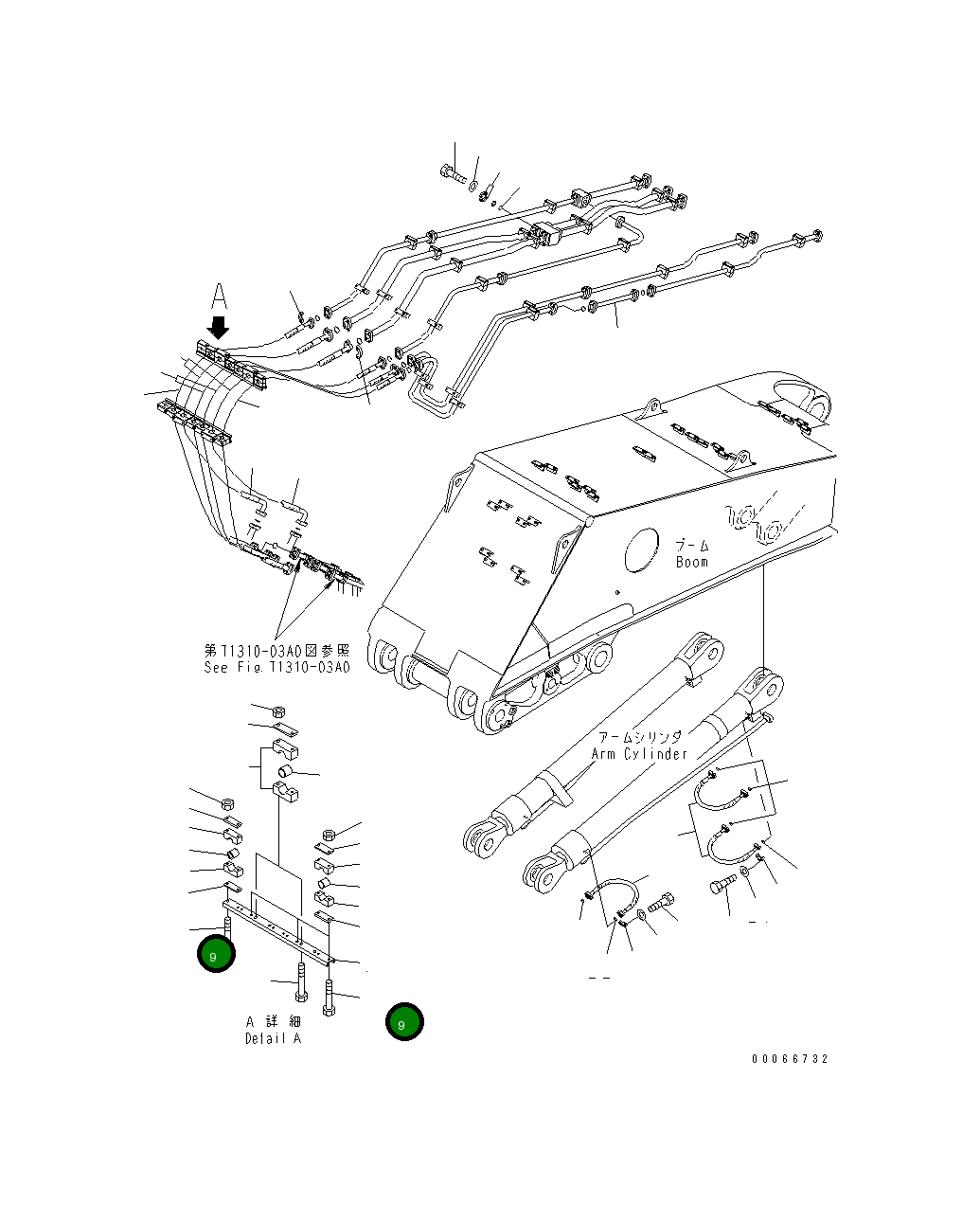 Болт DM30861599 Komatsu