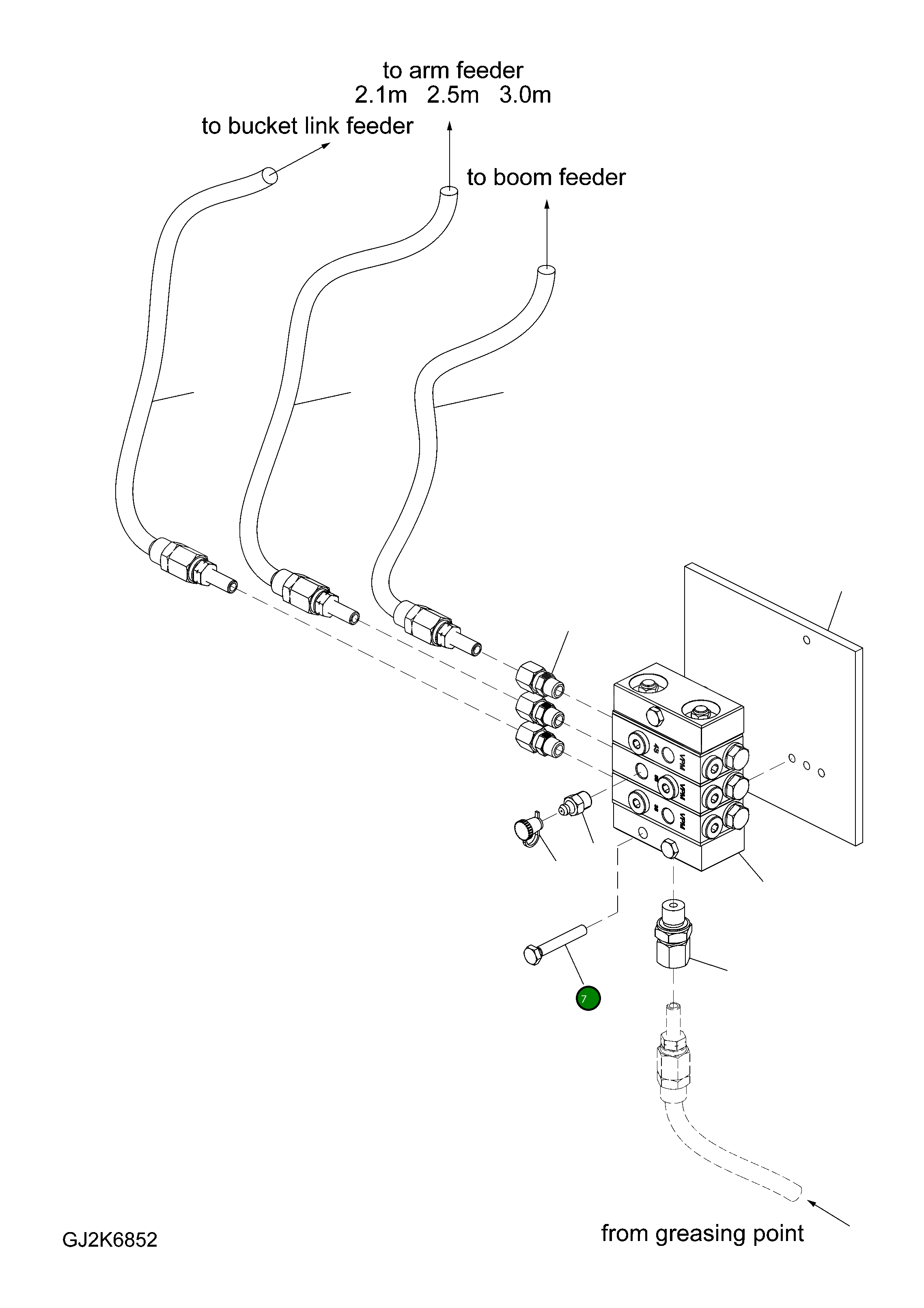 Болт 42W-09-H5540 Komatsu