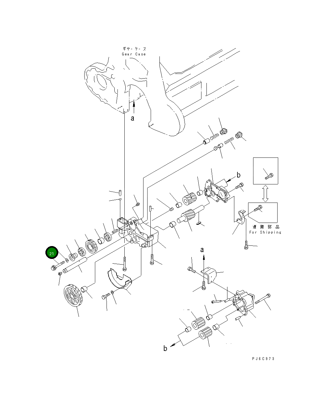 Болт 6164-51-1150 Komatsu