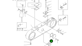 Крышка 235-25-11180 Komatsu