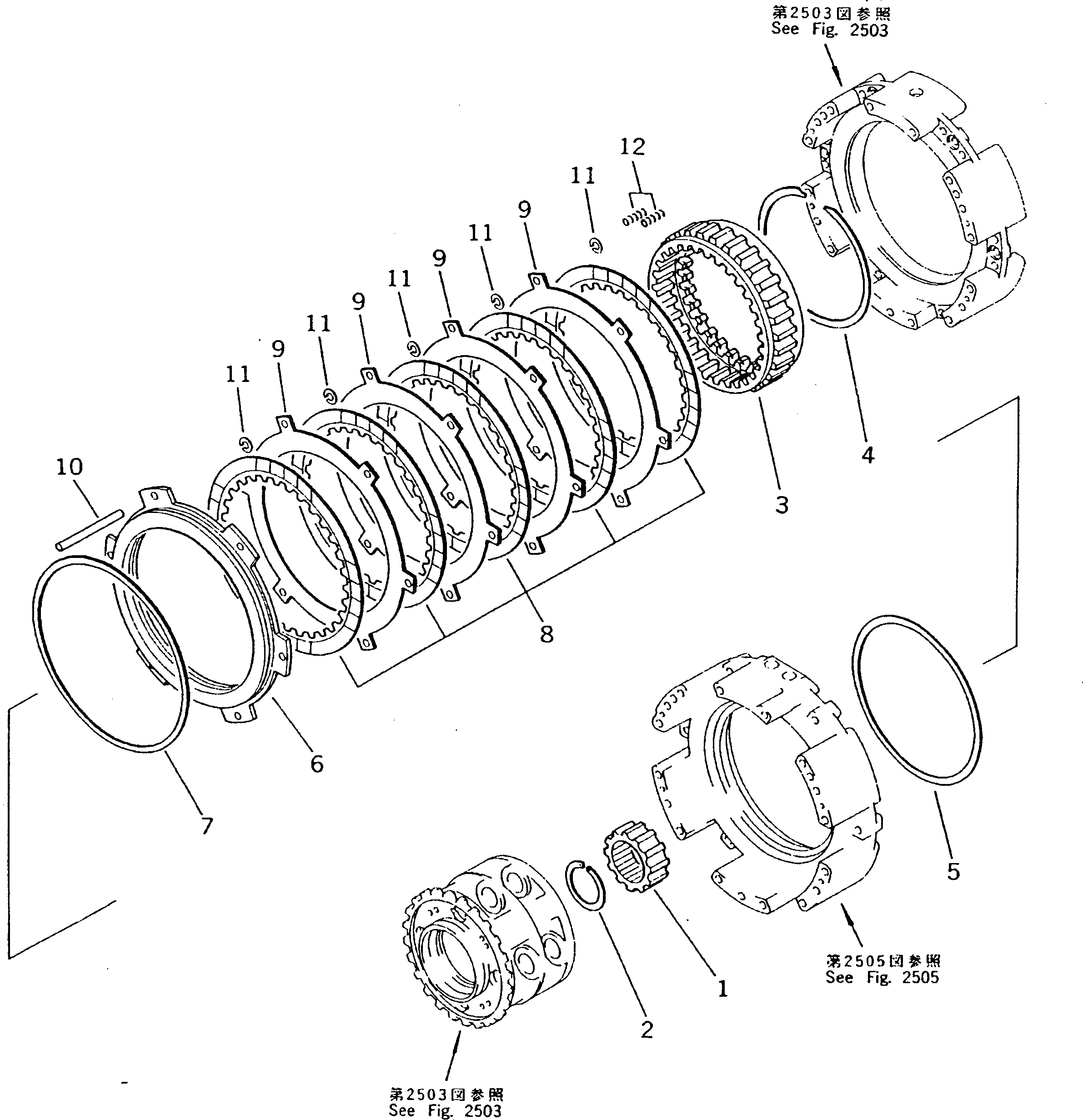 Кольцо 198-15-29510 Komatsu