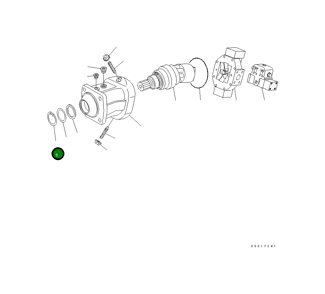 Кольцо 20G-60-K4460 Komatsu