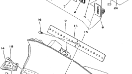 Резец 195-71-11170 Komatsu