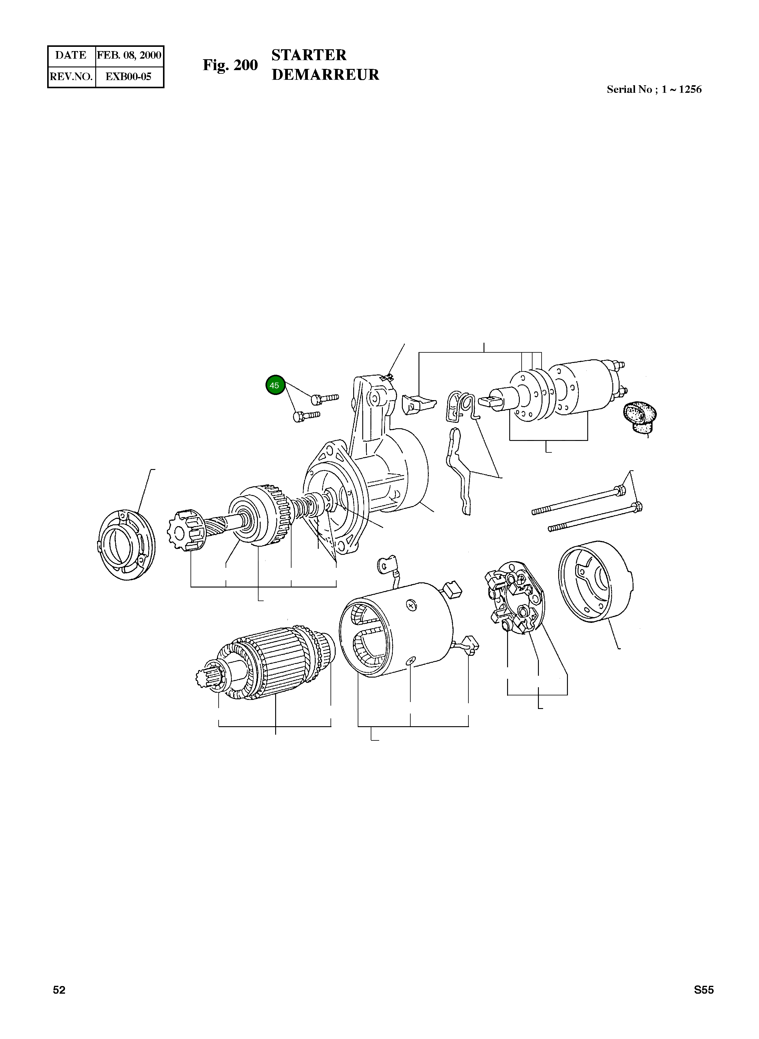 Болт 581129-2940 Komatsu