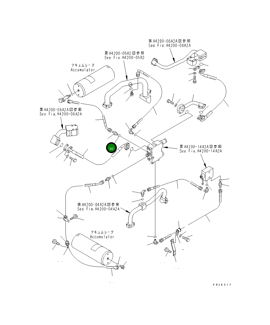Кольцо уплотнительное (O-Ring) 07000-F3024 Komatsu