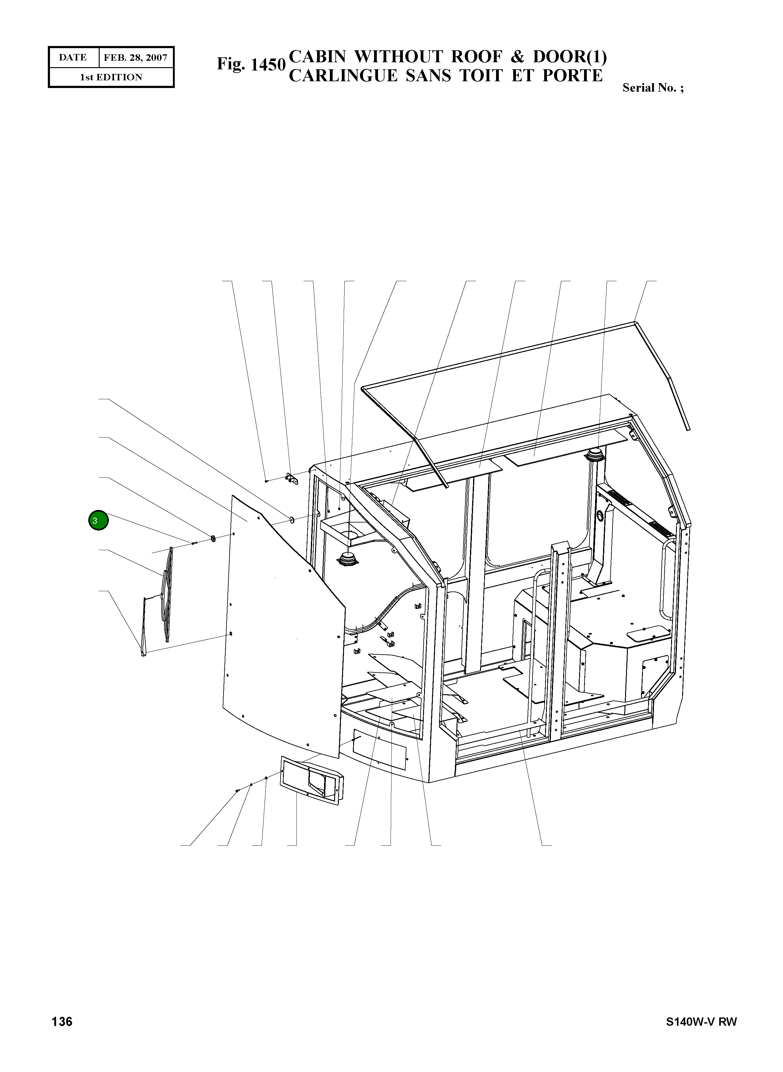 Болт F6X30.CL8-8.N Komatsu