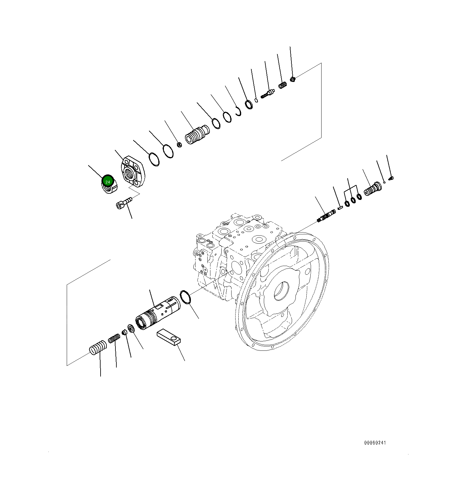 Крышка 708-2L-34230  Komatsu