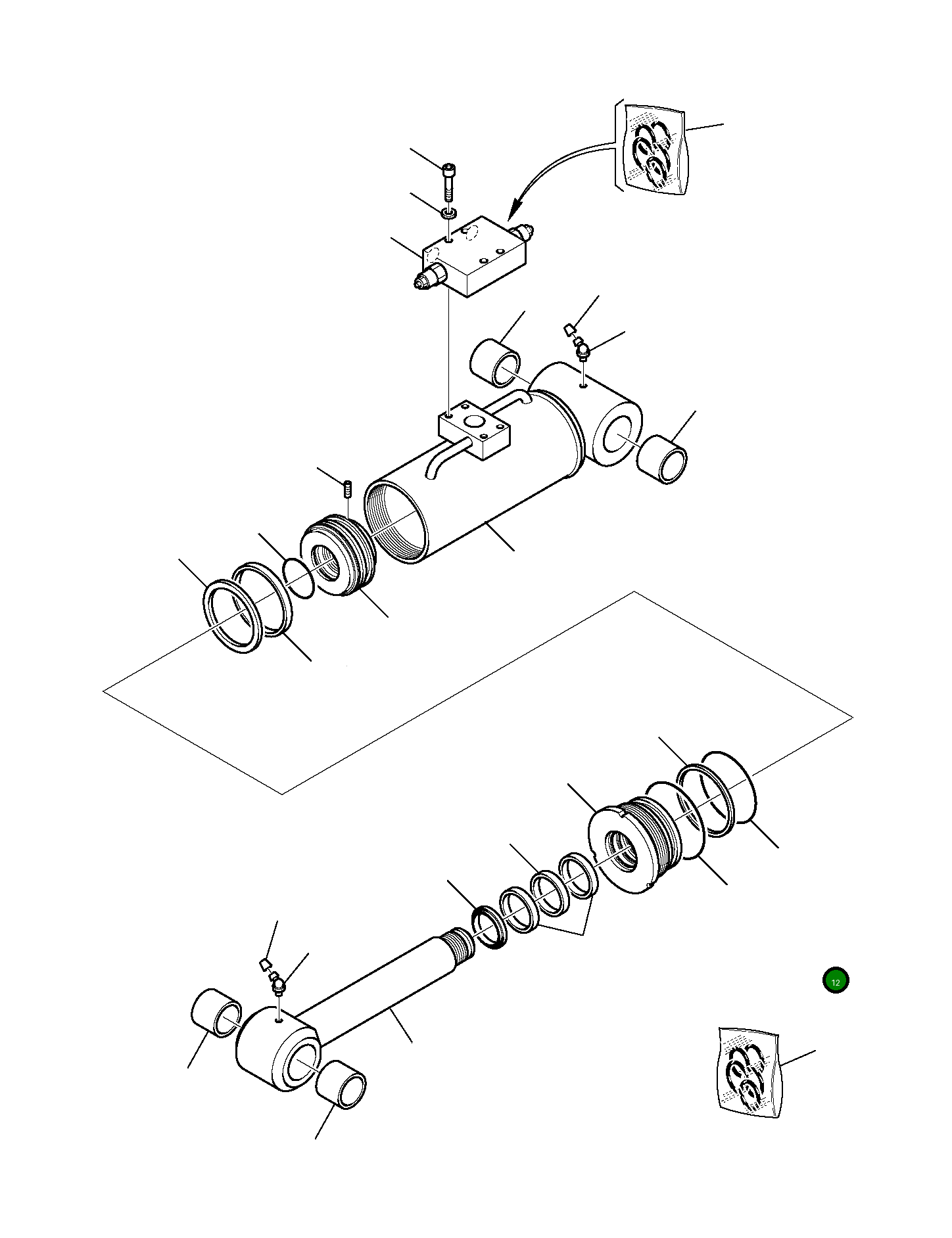 Кольцо уплотнительное (O-Ring) FDT1490984 Komatsu