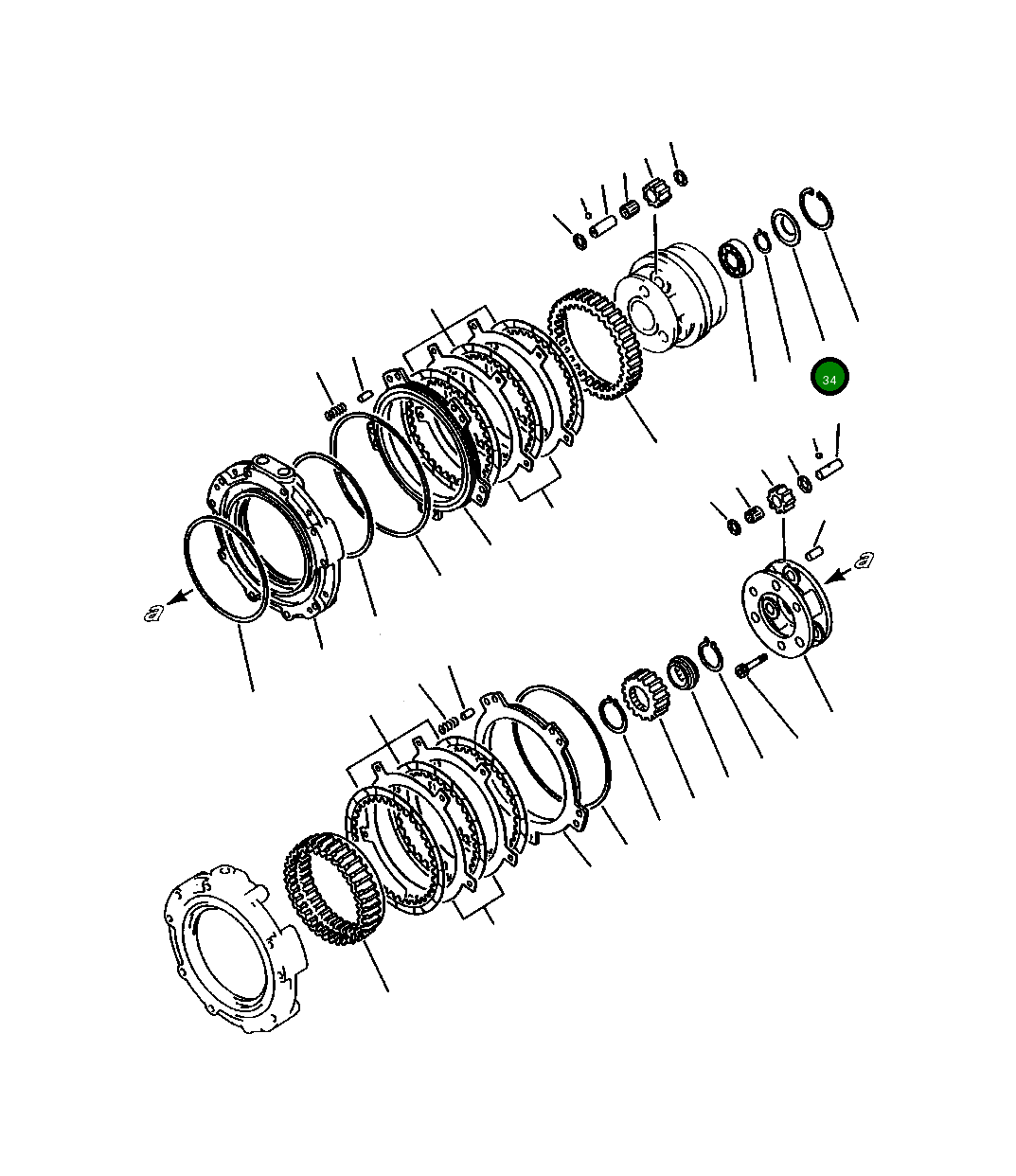 Крышка 423-15-12830 Komatsu