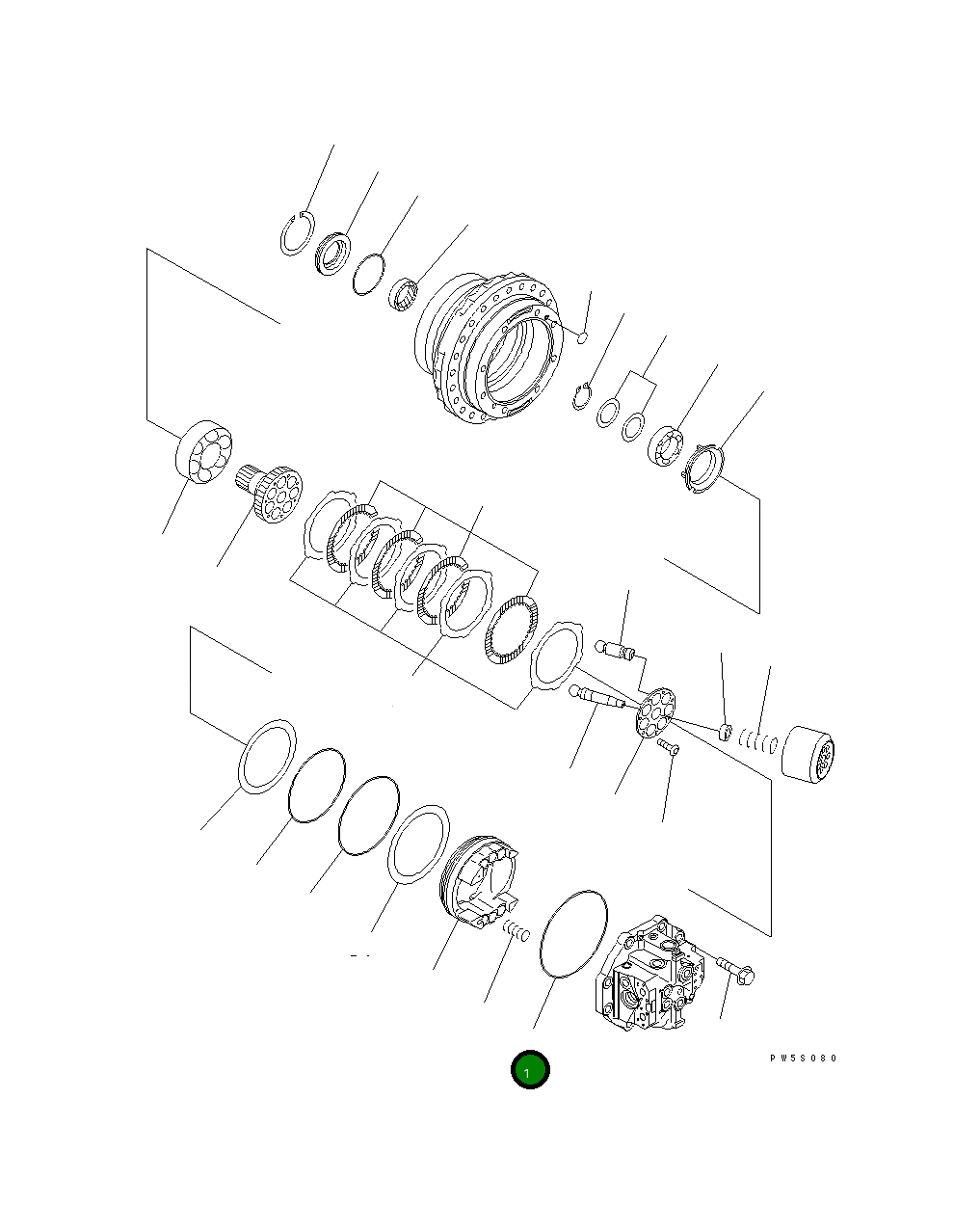 Кольцо уплотнительное (O-Ring) 706-88-40380 Komatsu