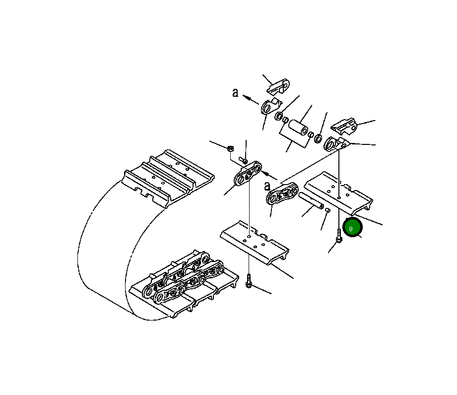 Кольцо 124-35-53180 Komatsu