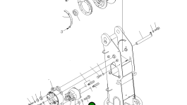 Болт MH21019-10030 Komatsu