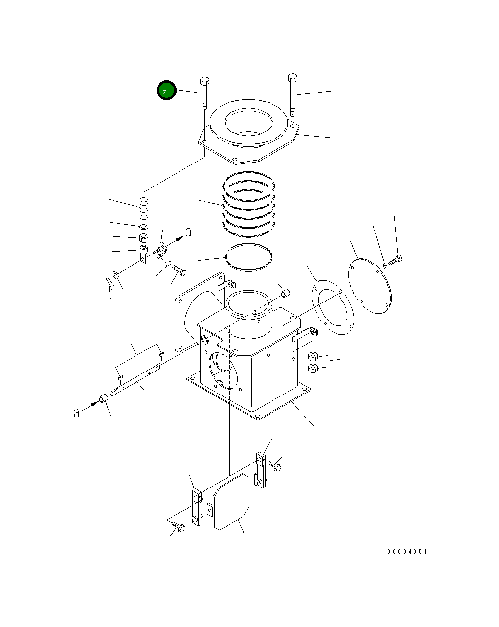 Болт 01011-81420 Komatsu