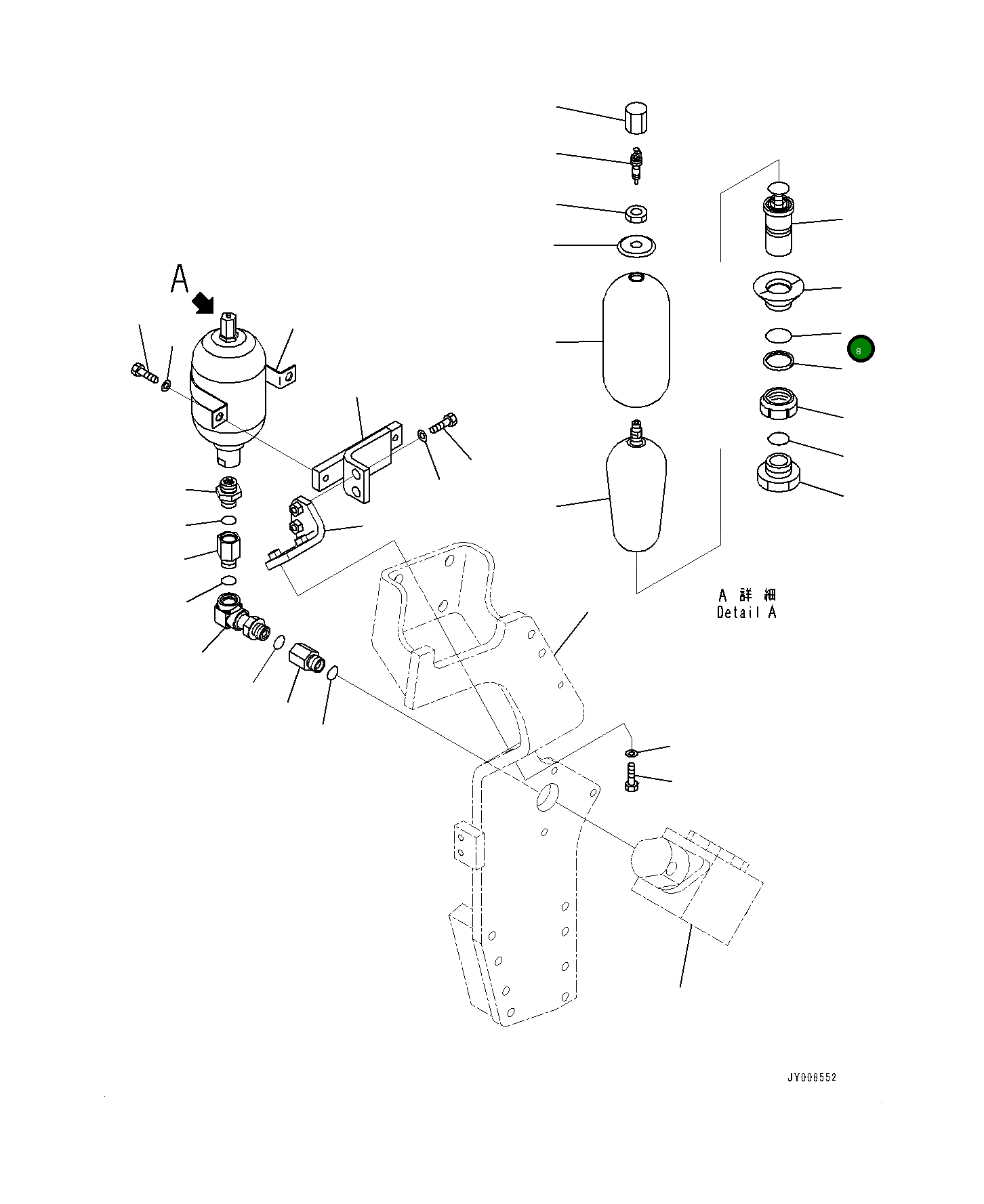 Кольцо уплотнительное (O-Ring) DUMMY-KIP3059 Komatsu