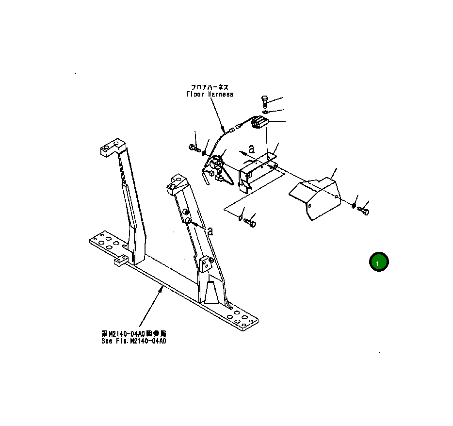 Крышка 124-06-62272 Komatsu