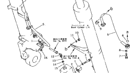Блок, правый 209-62-59380 Komatsu