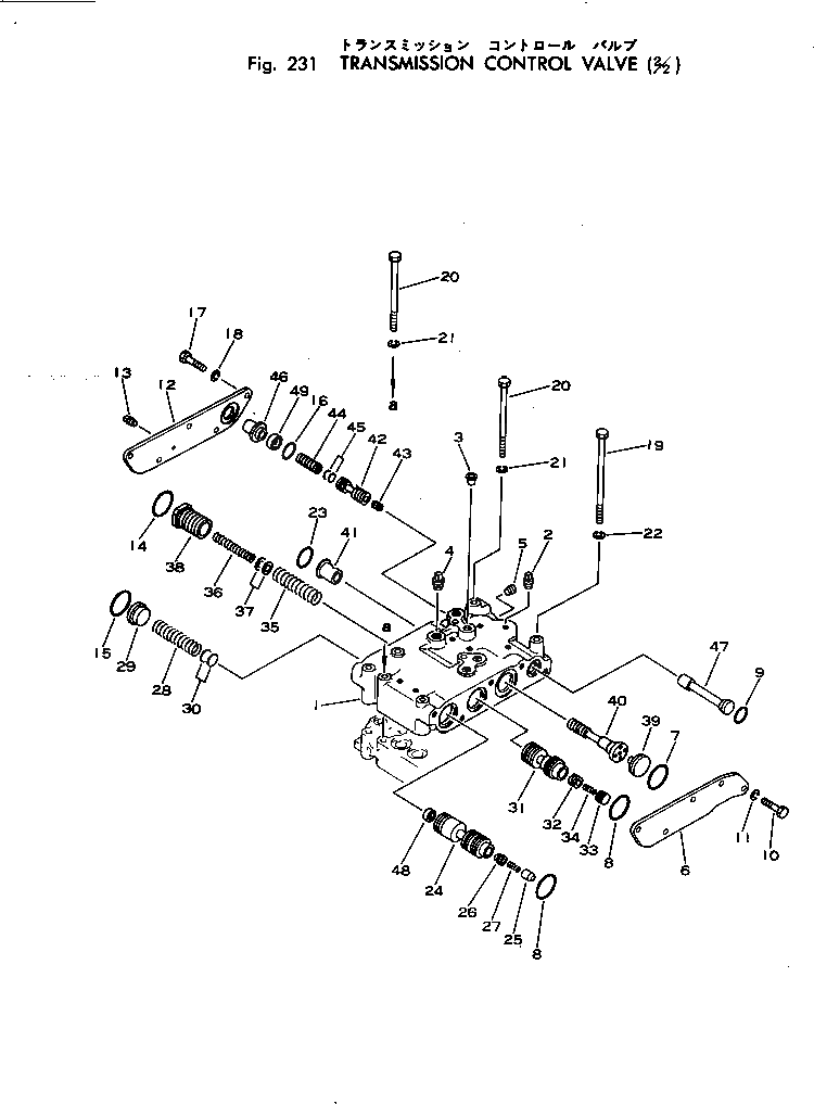 Болт 195-15-15510  Komatsu