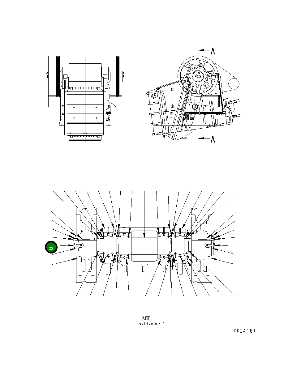 Болт KHJC-48815-24 Komatsu