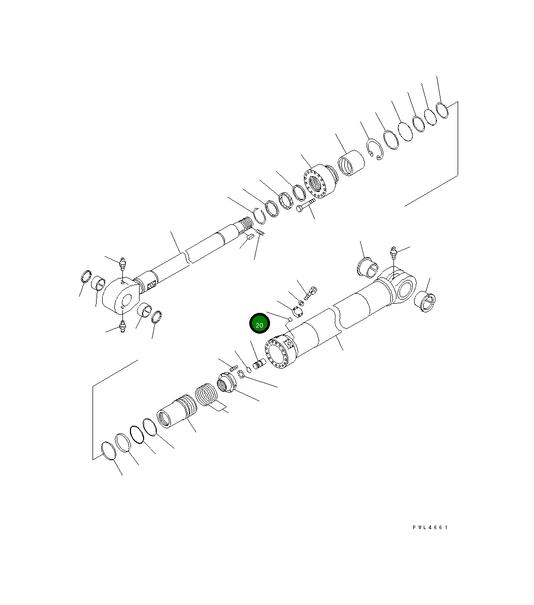 Кольцо уплотнительное (O-Ring) DM35620940 Komatsu