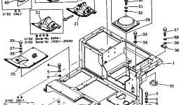 Крышка 175-54-33174 Komatsu