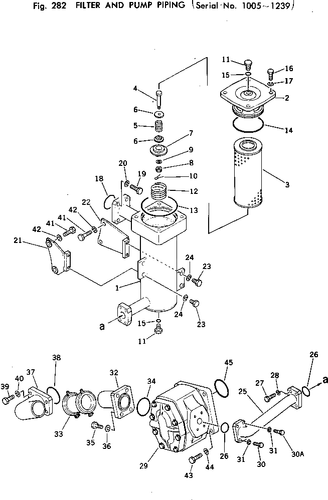 Болт 287-13-19210  Komatsu
