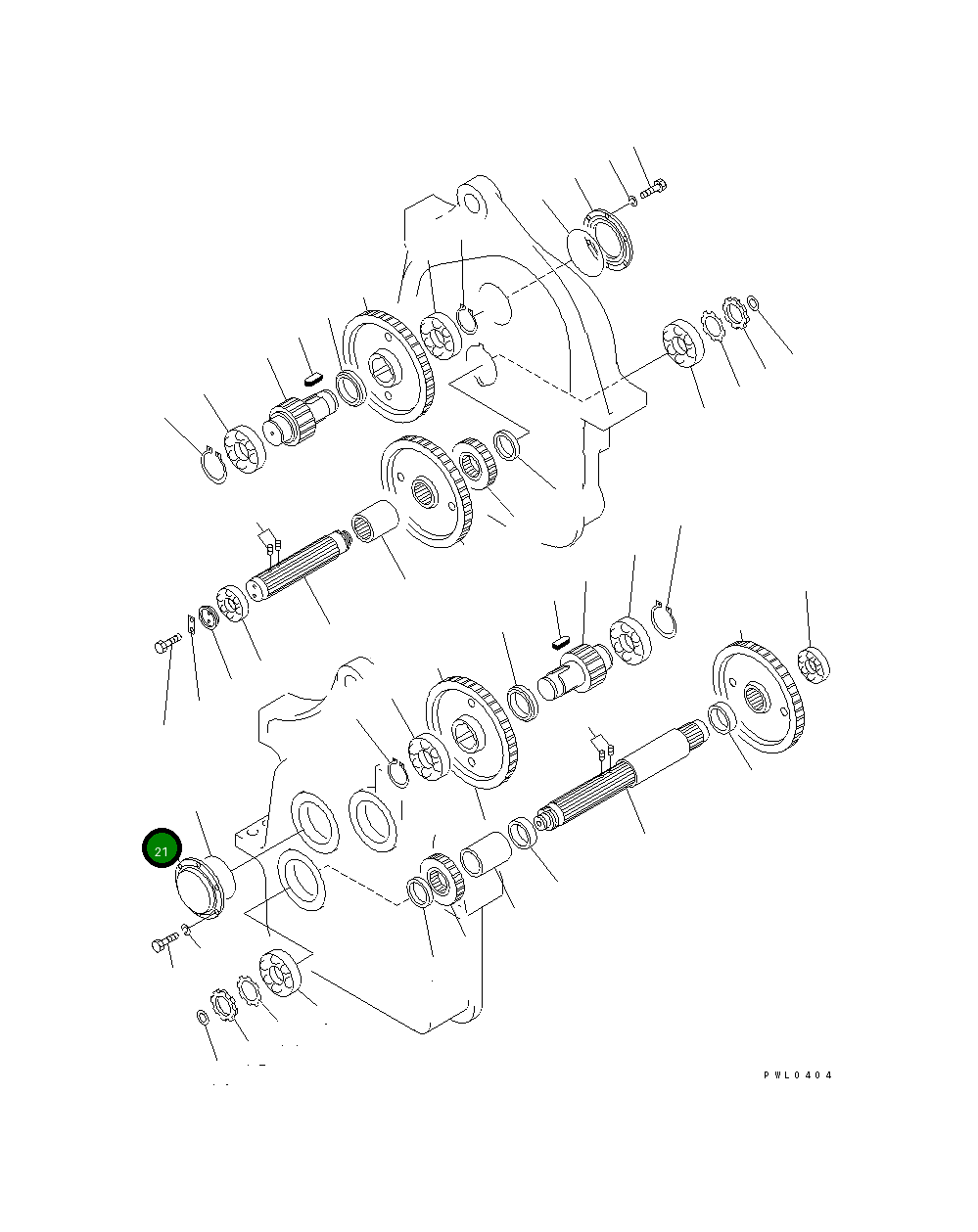 Крышка 176-76-61790 Komatsu