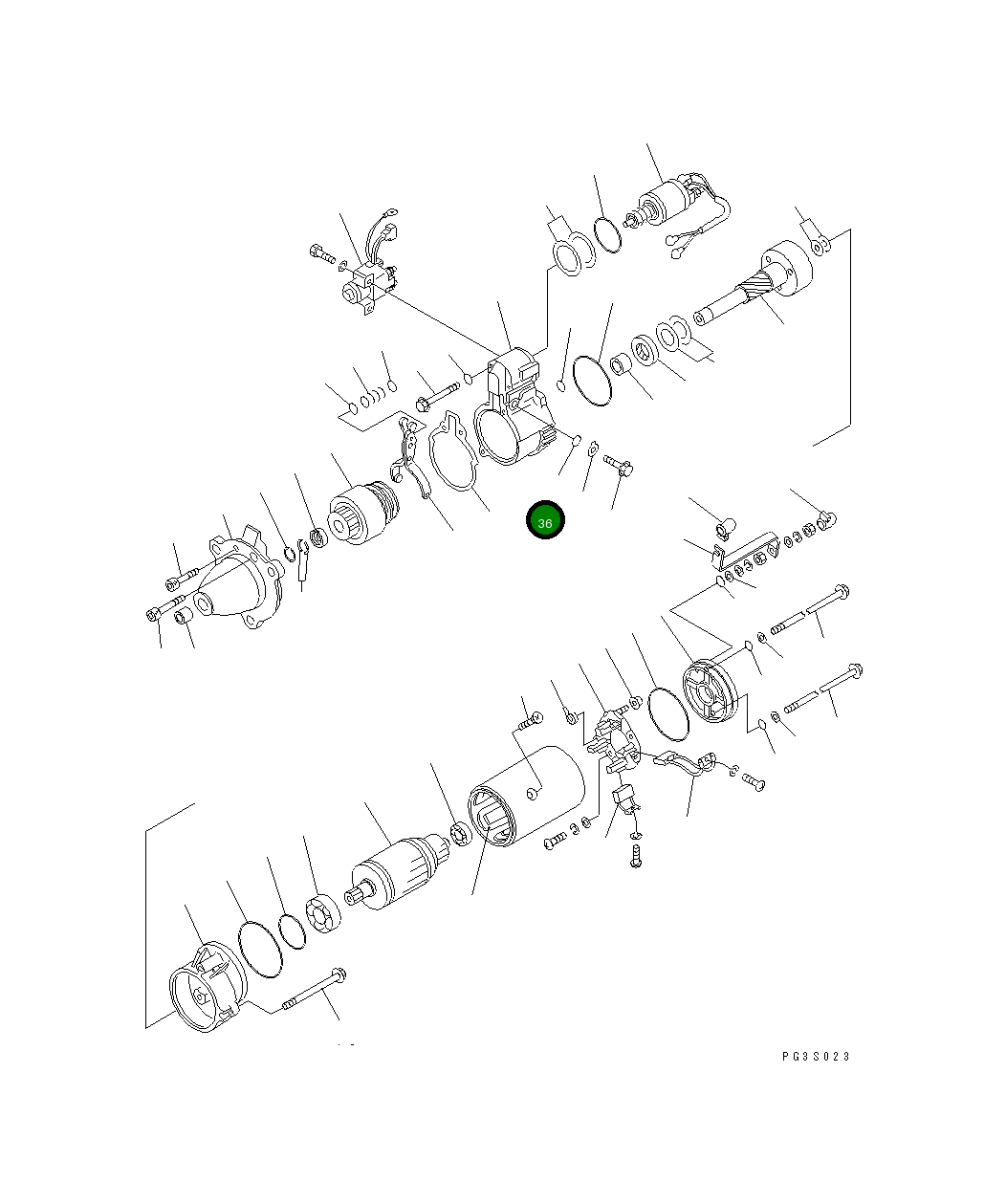 Кольцо уплотнительное (O-Ring) SD6414-02910 Komatsu