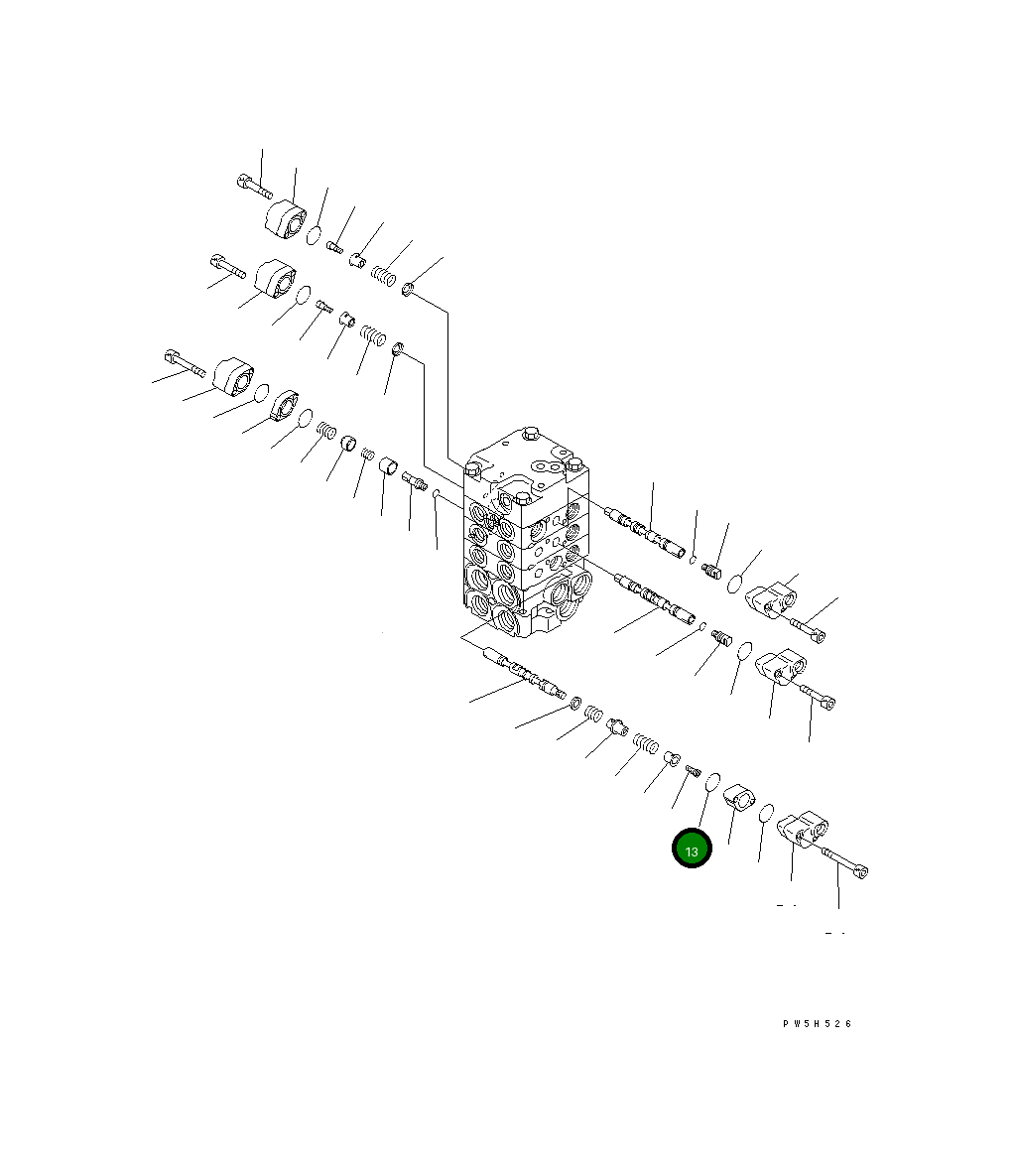 Болт 723-11-27550 Komatsu