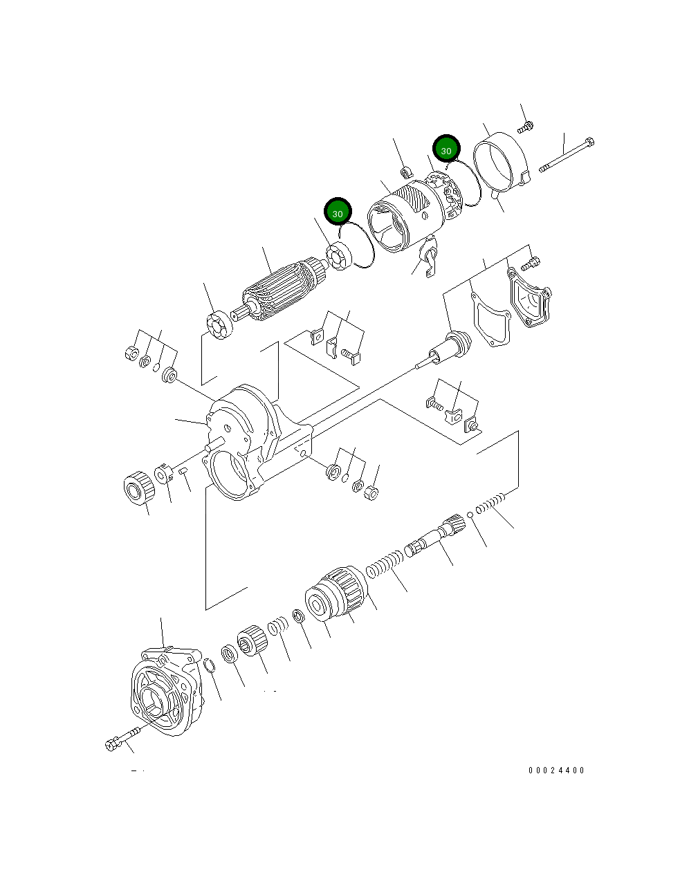 Кольцо уплотнительное (O-Ring) 453-657 Komatsu