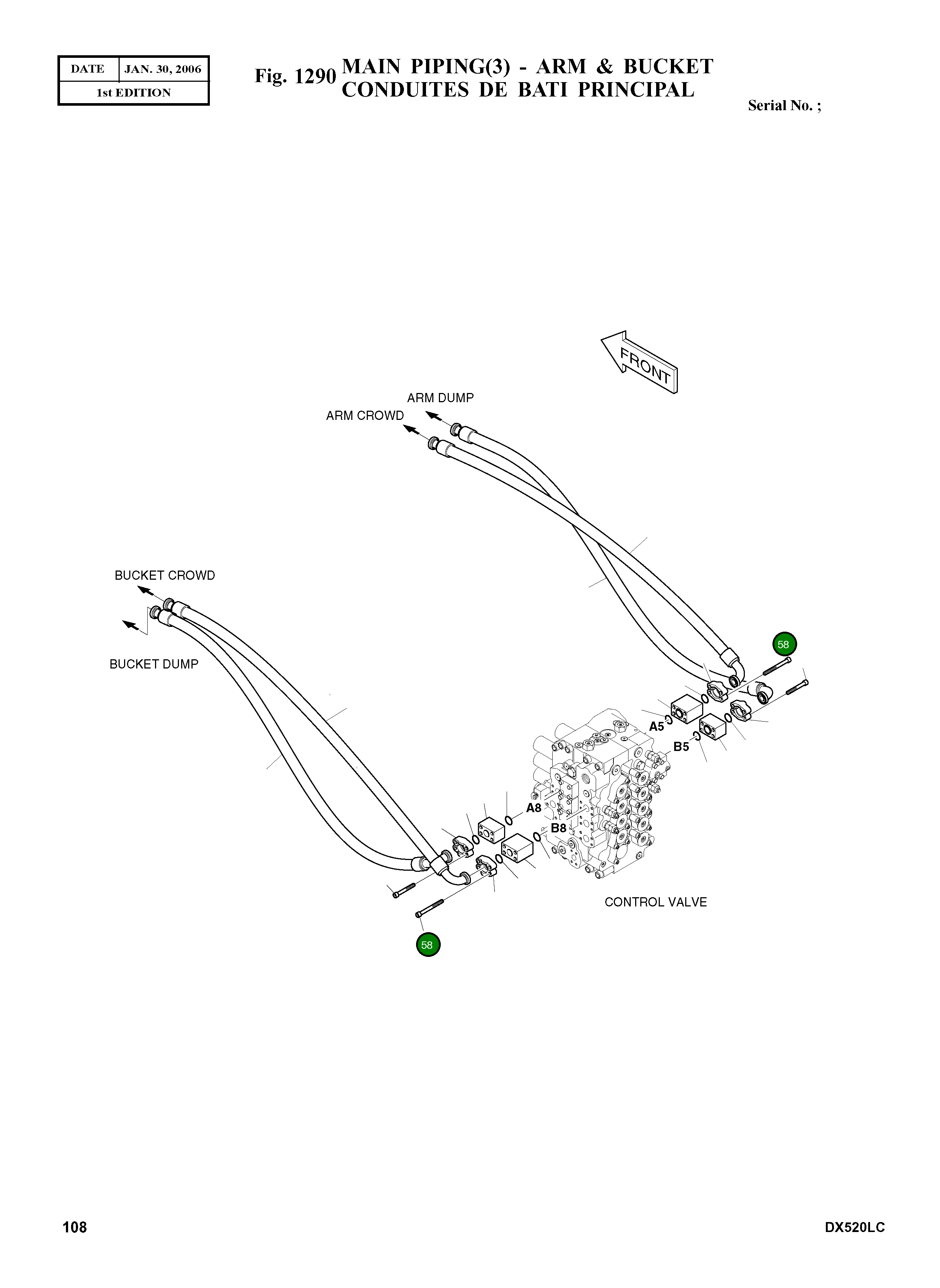 Болт S2220366 Komatsu