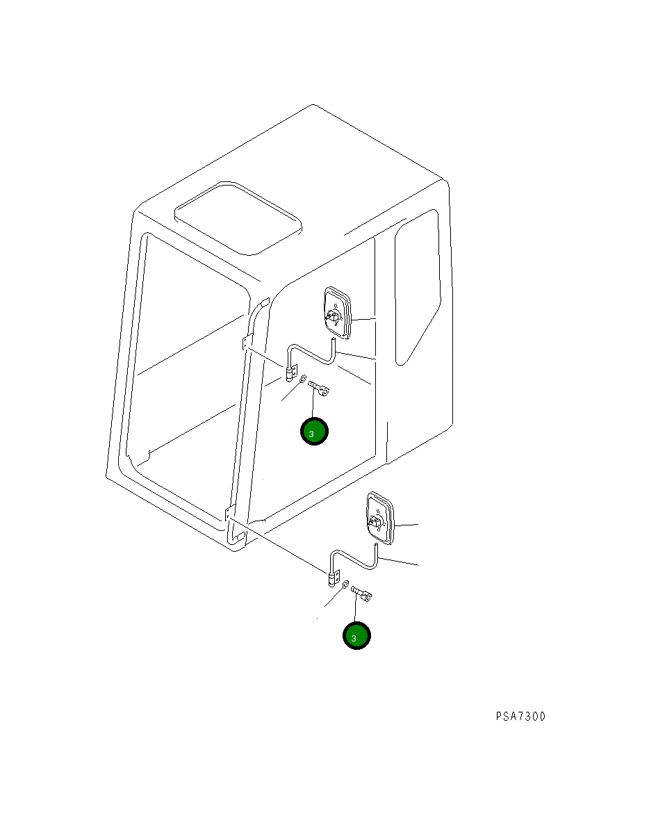 Болт 02101-10416 Komatsu