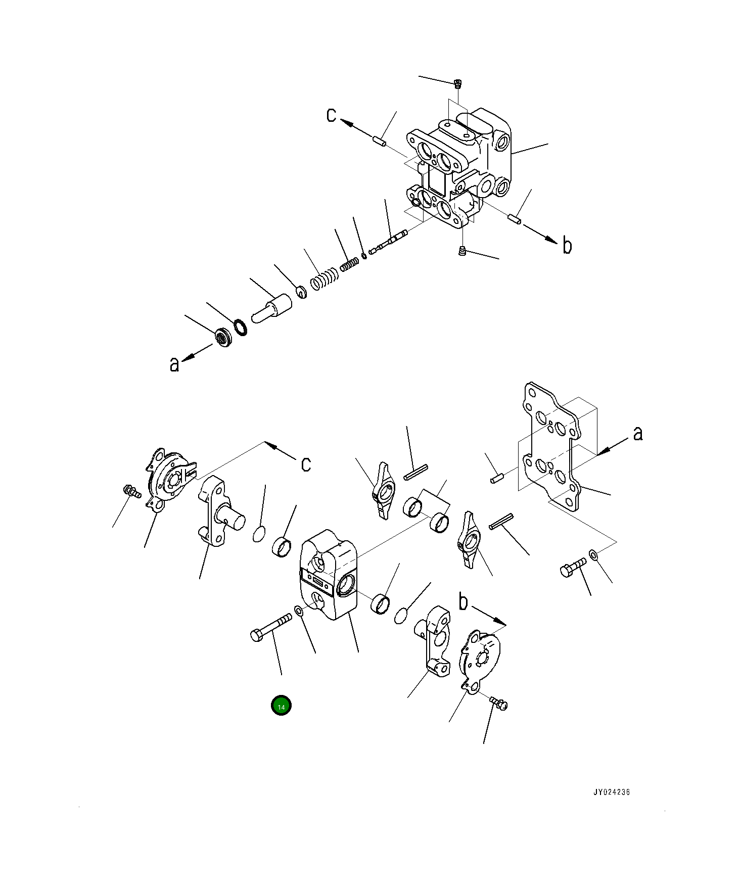 Болт 0101080855 Komatsu