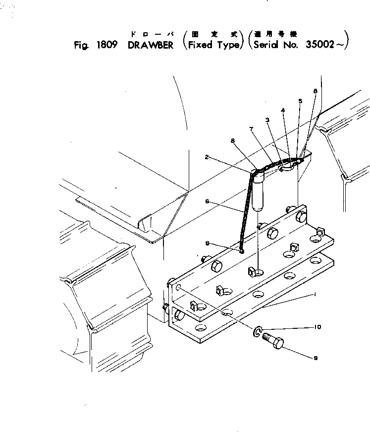 Болт 01040-62490 Komatsu