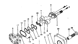 Уплотнение 07426-11160 Komatsu