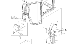 Крышка 198-Z11-3930 Komatsu